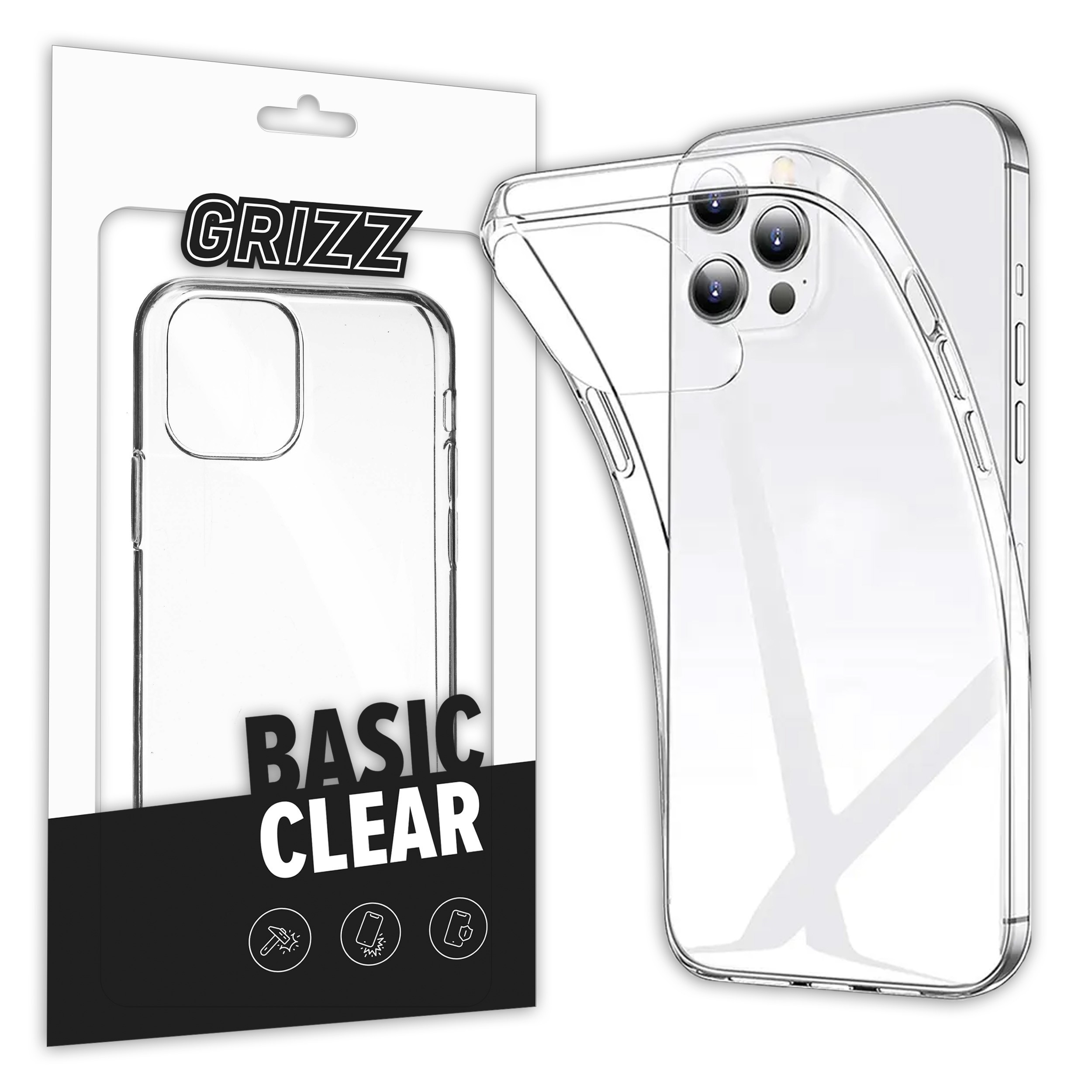 GrizzGlass BasicClear Apple iPhone 13 Pro Max