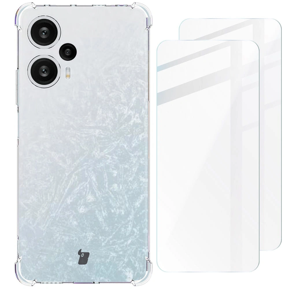 Bizon Case Clear Pack Xiaomi Poco F5 clear