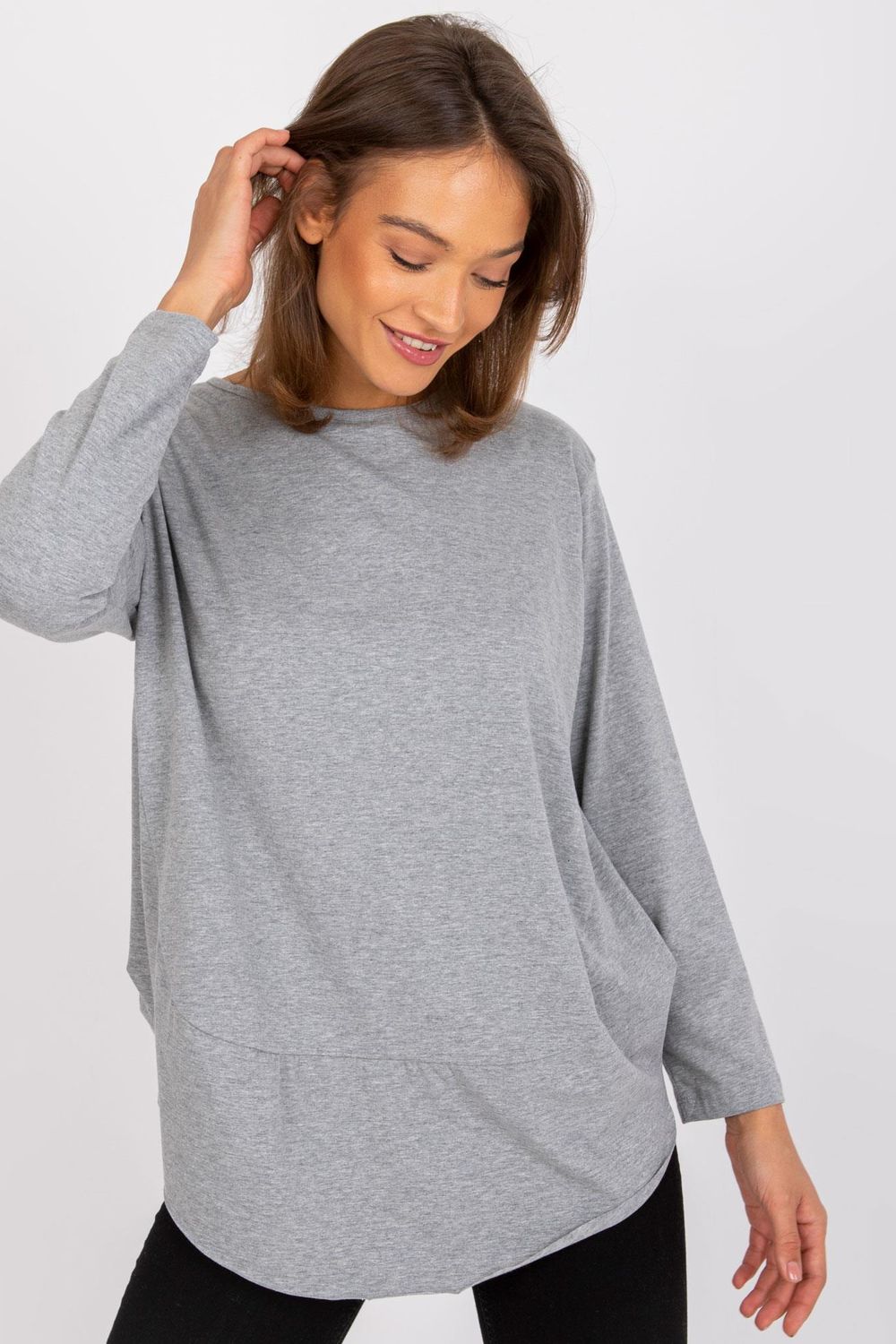  Blouse model 170404 Ex Moda  grey