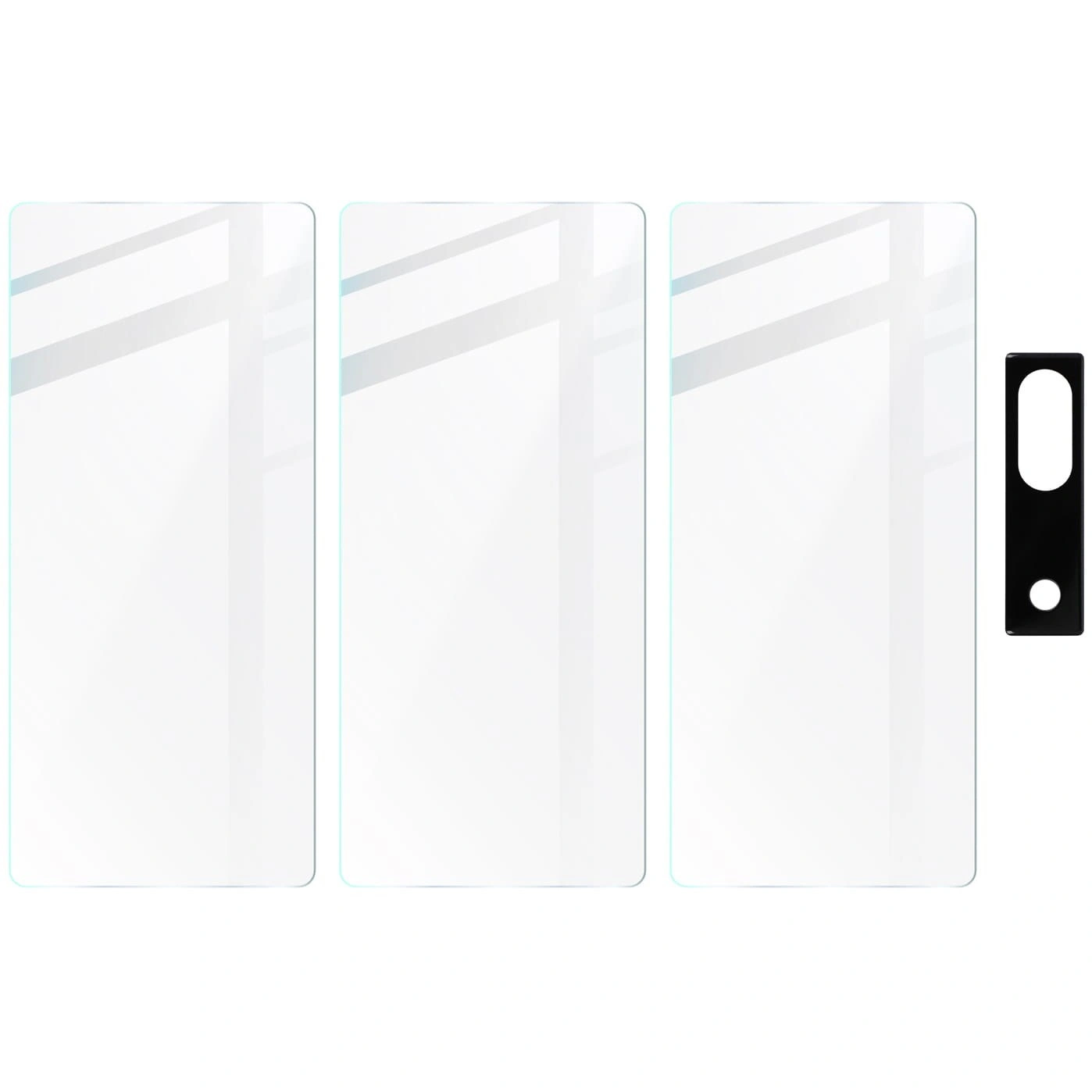 BIZON Clear 3x screen glass + camera glass Pixel 7A