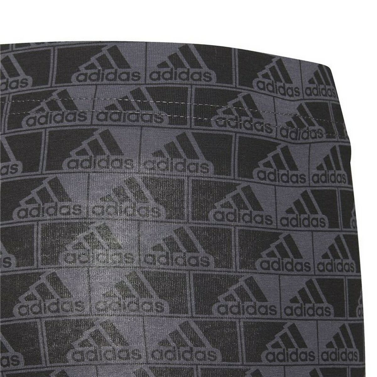 Sports Leggings Adidas Essentials Logo Grey