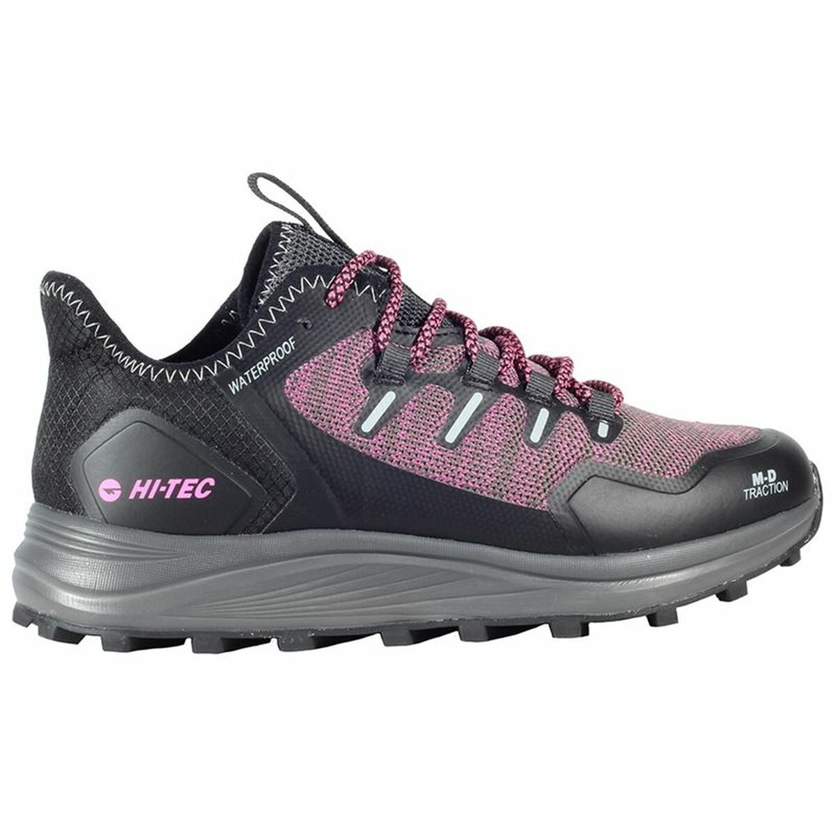 Sports Trainers for Women Hi-Tec Waterproof Black Sports Trainers for Women Hi-Tec Waterproof Black