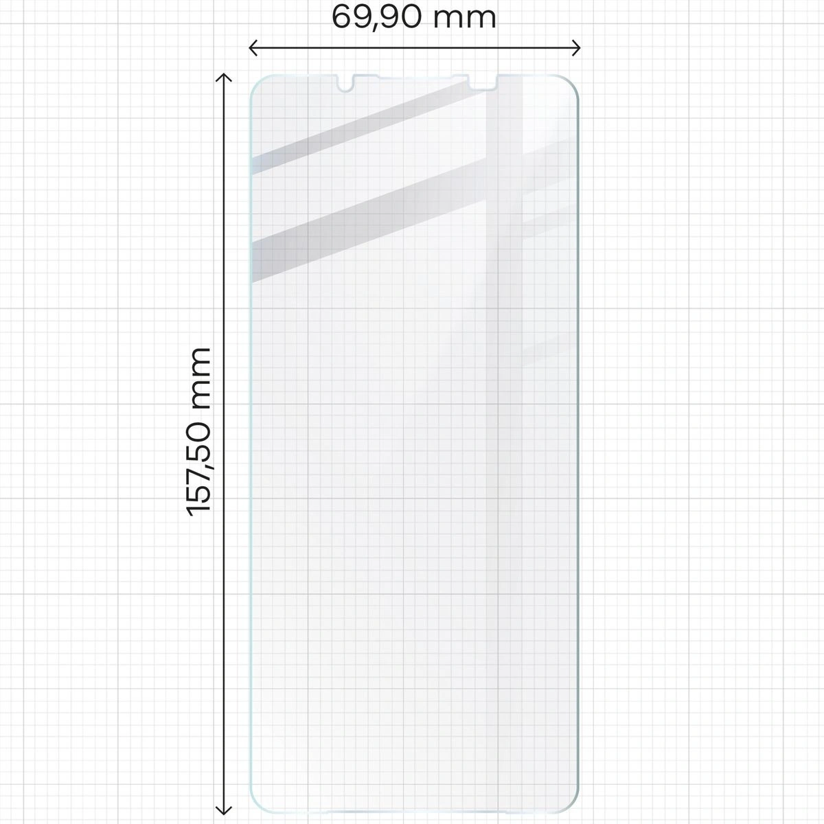 BIZON Clear 3x screen glass + camera glass Sony Xperia 1 VI