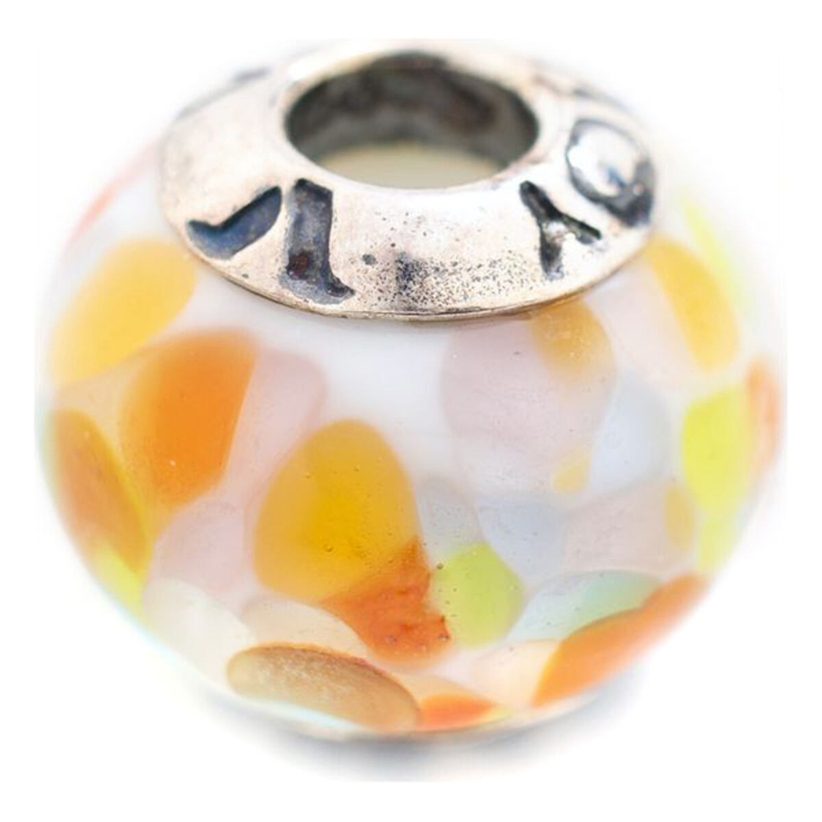 Paciorek Damski Viceroy VMB0042-29 Biały Czerwony Kolor Zielony Pomarańczowy (1 cm)