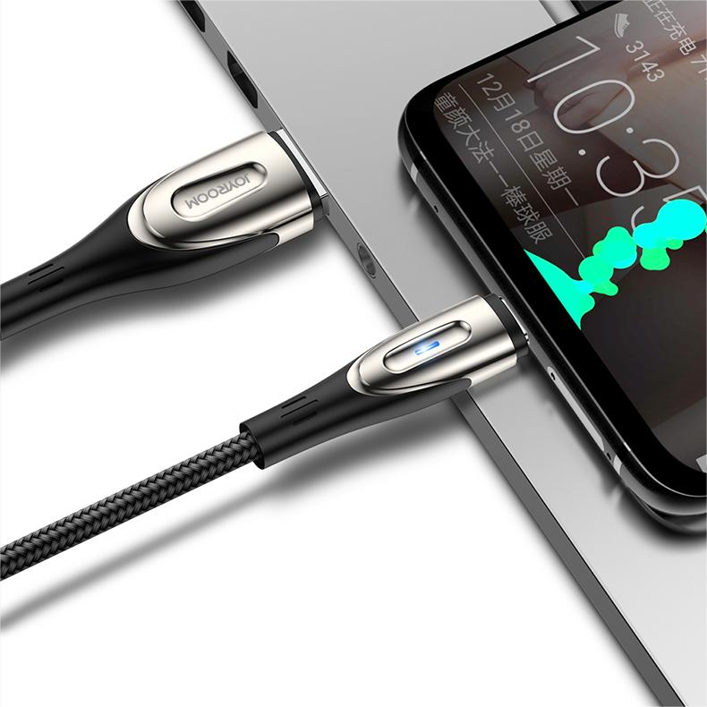 Joyroom Sharp Series USB-A/Lightning Cable 3A 1.2m black (S-M411)