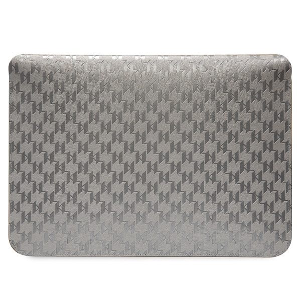 Karl Lagerfeld Sleeve KLCS14SAKHPCG 14 inch silver Saffiano Monogram Choupette