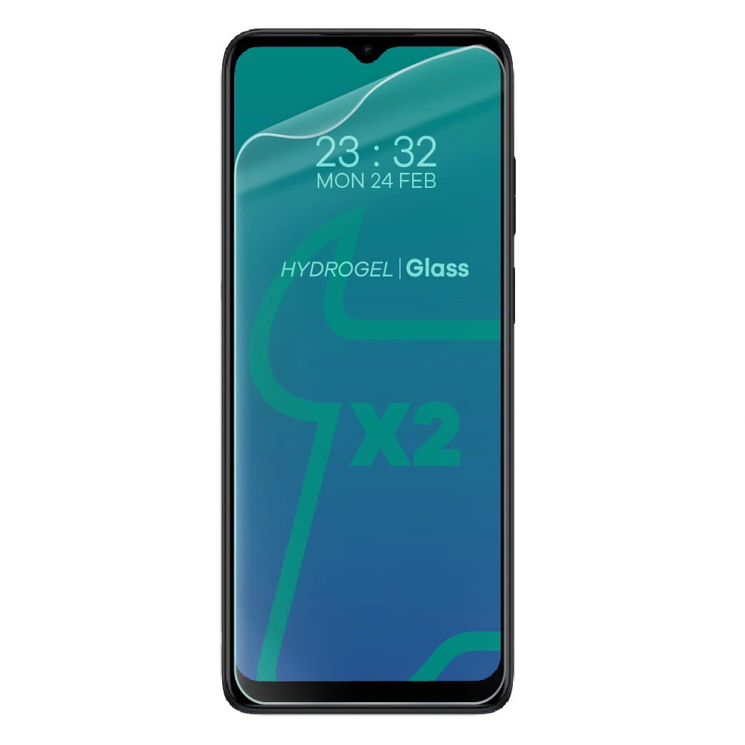 Bizon Glass Hydrogel Motorola Moto E22 / E22i [2 PACK]