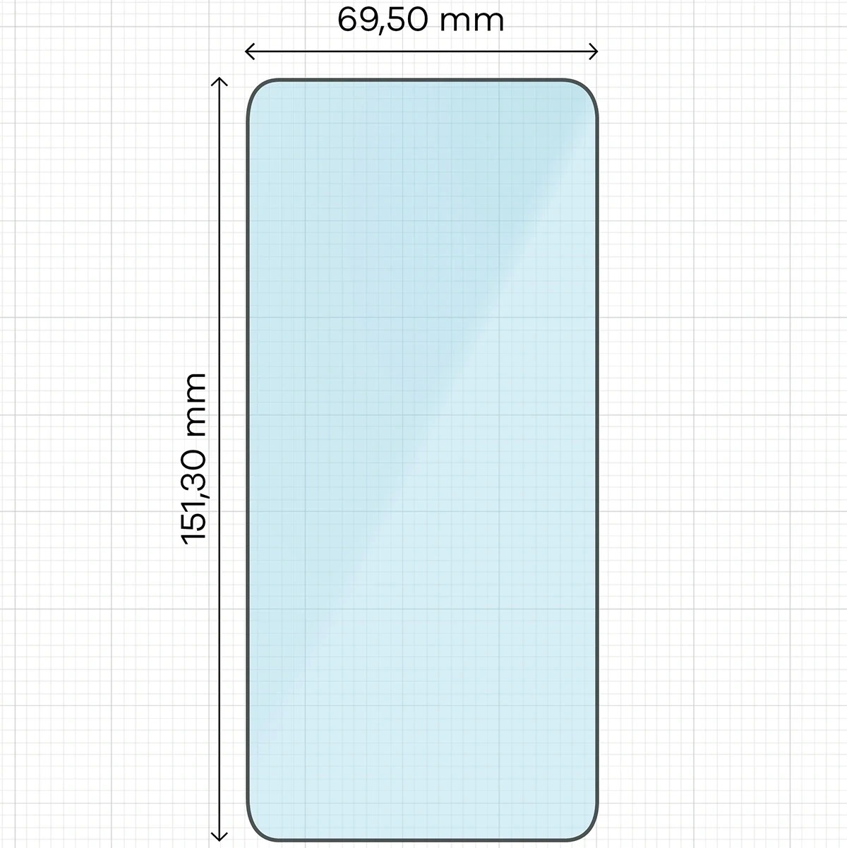 Szkło ochronne 2.5D Bizon Smart Glass do Samsung Galaxy A54 5G