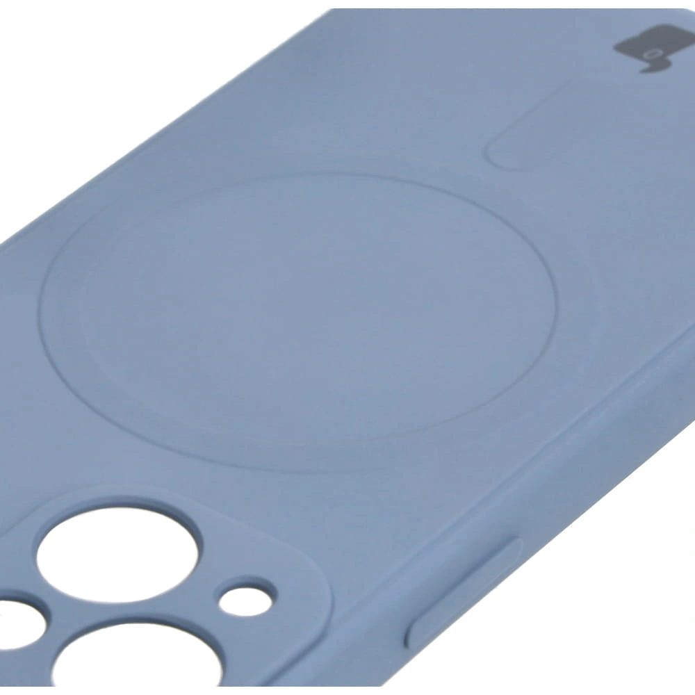 Bizon Case Silicone MagSafe Sq Apple iPhone 13 Mini grey