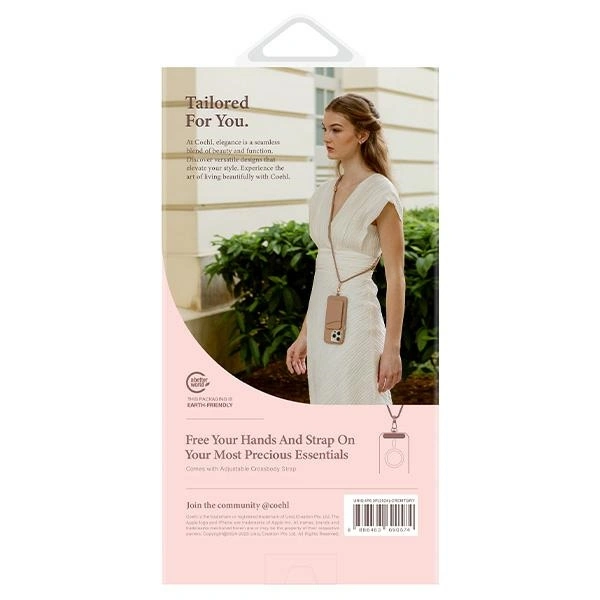 UNIQ Coehl Creme Apple iPhone 16 Pro Magnetic Charging grey