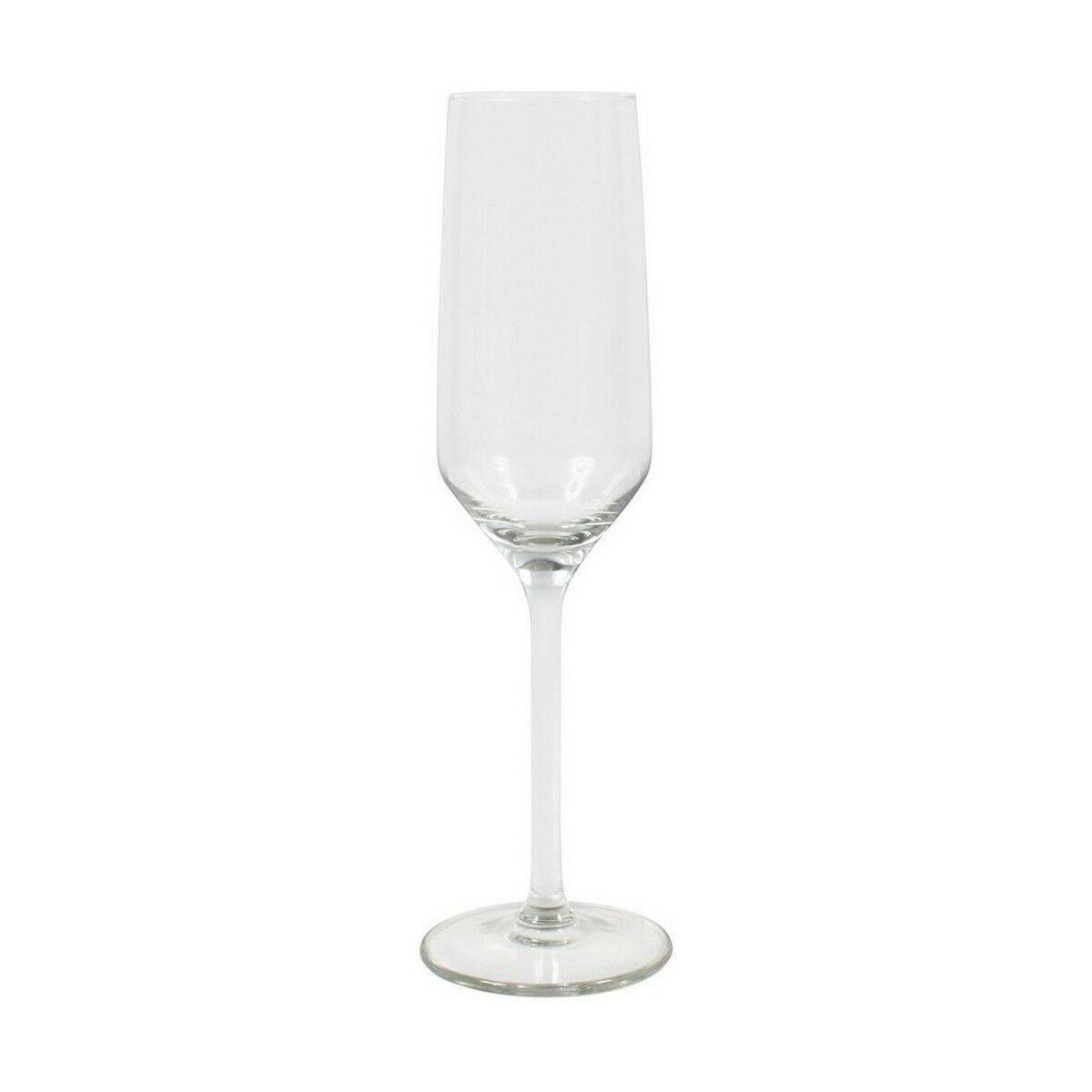Champagne glass Carre Set Ø 6,9 x 23 cm 220 ml (2 Units)