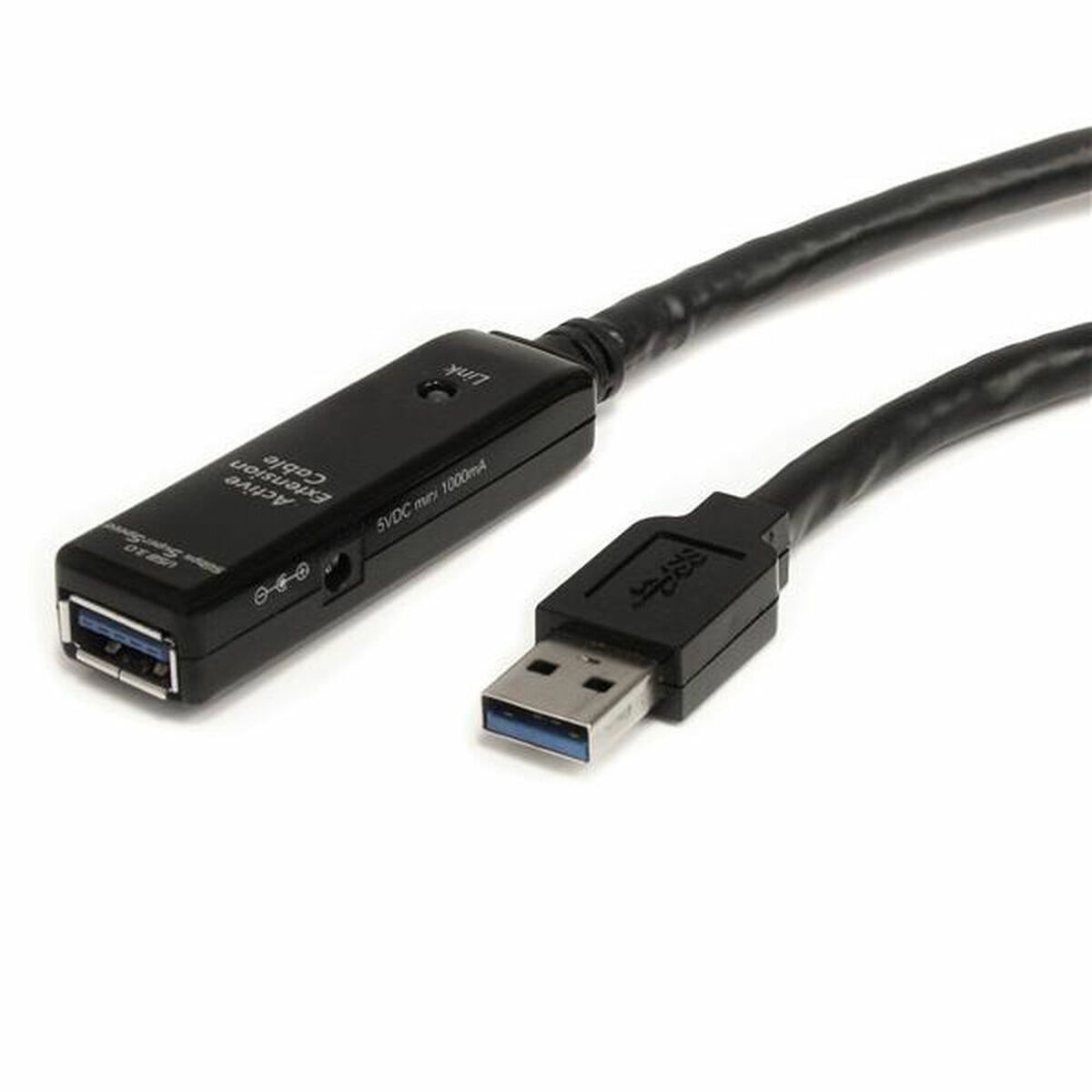 USB Cable Startech USB3AAEXT3M USB A Black 3 m
