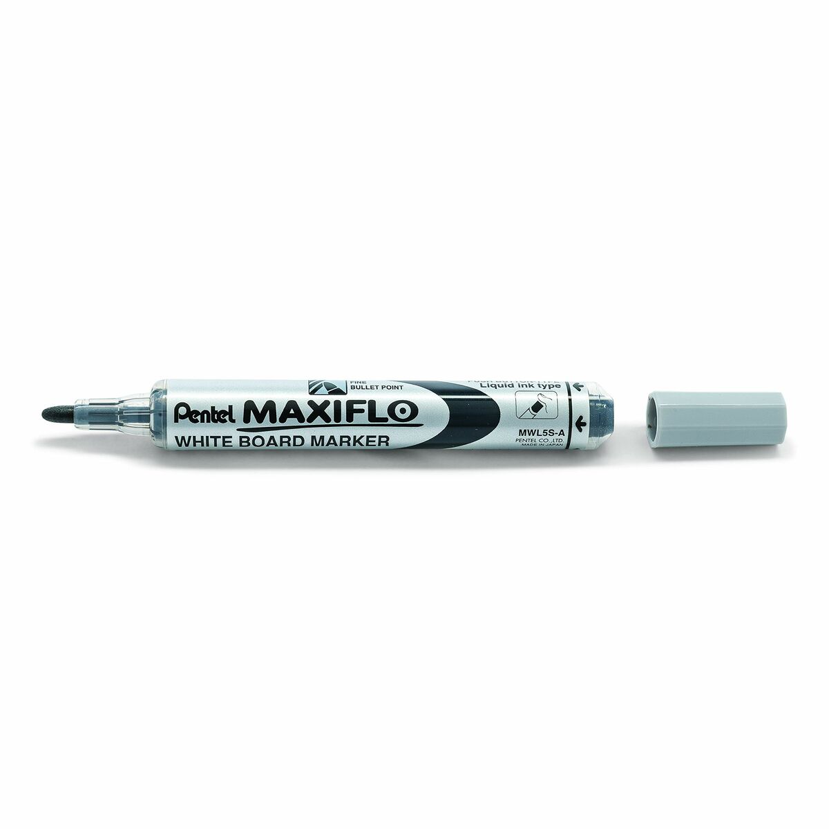 Set of Felt Tip Pens Pentel Maxiflo Board eraser 4 Pieces