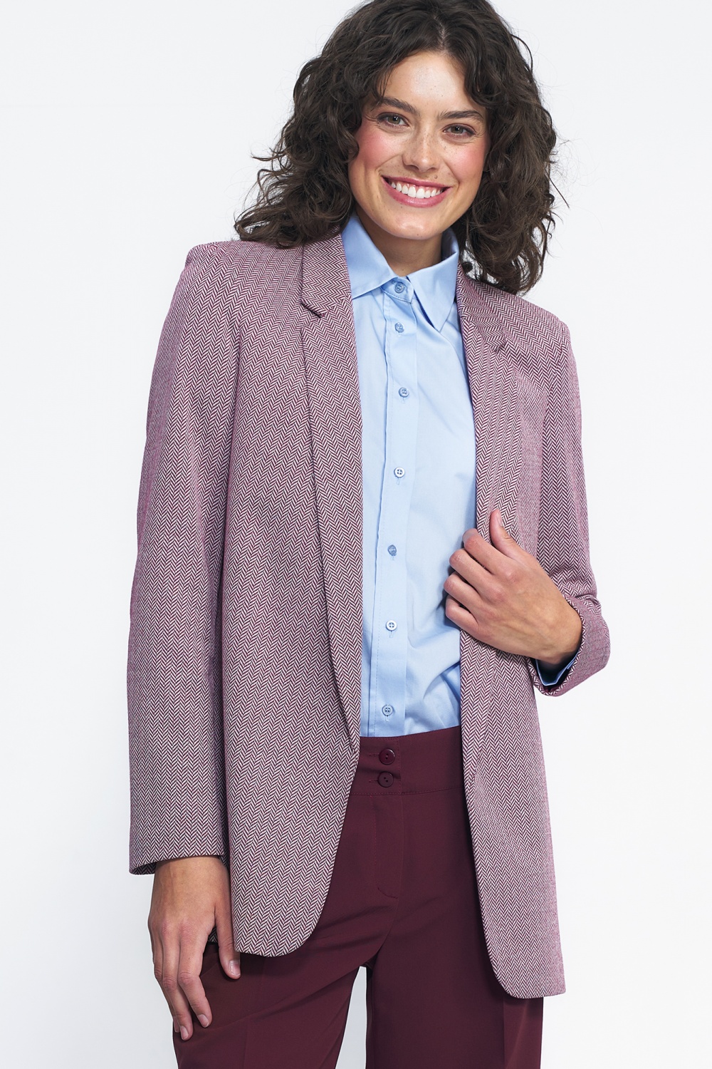  Jacket model 185184 Nife  red