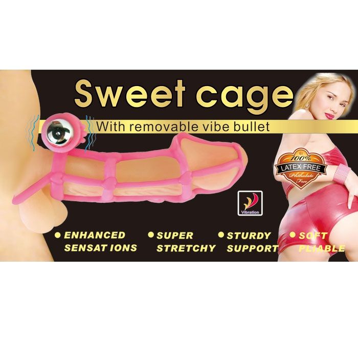 SWEET CAGE SLEEVE COCK RING