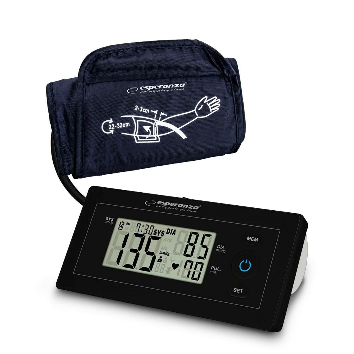 Arm Blood Pressure Monitor Esperanza ECB008