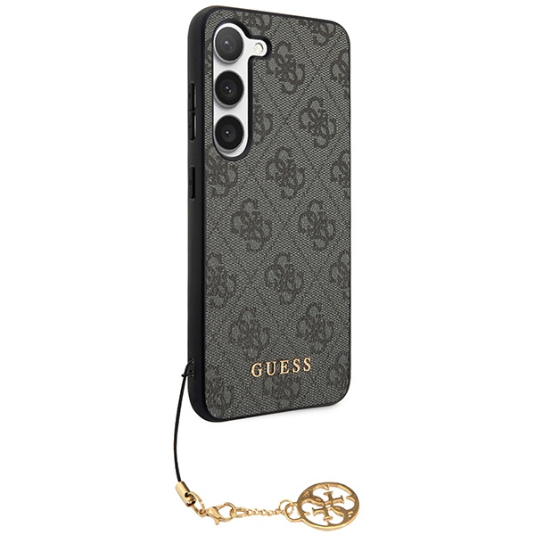 Guess GUHCSA35GF4GGR Samsung Galaxy A35 hardcase 4G Charms Collection black