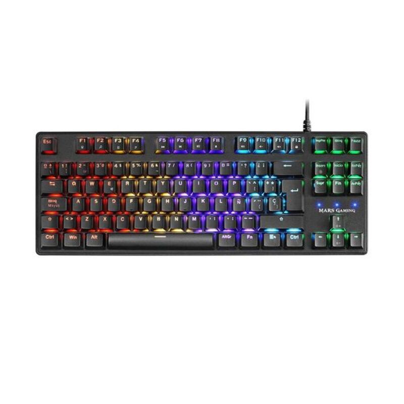 Gaming Keyboard Mars Gaming MKXTKLR Black