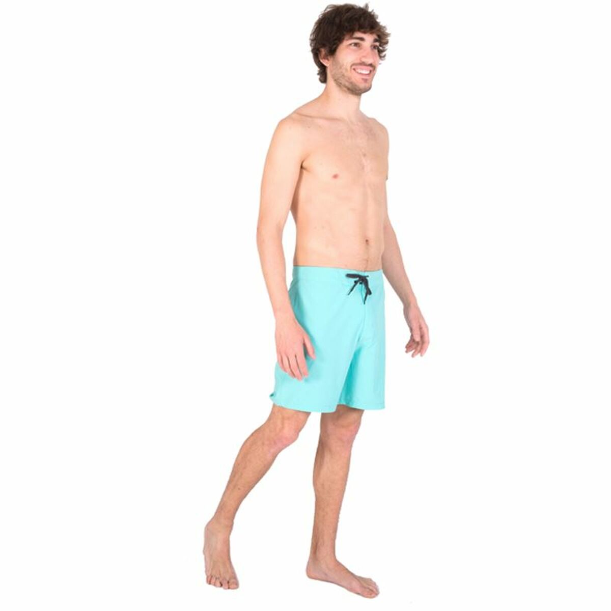 Men’s Bathing Costume Hurley Phantom Solid 18" Aquamarine