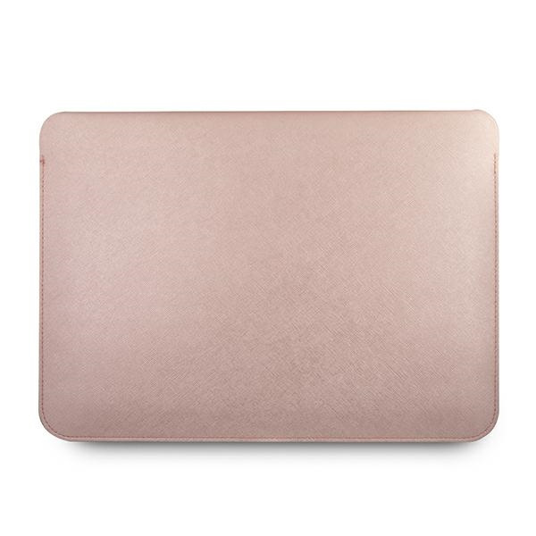 Guess Sleeve GUCS13PUSASPI 13 inch pink Saffiano Script