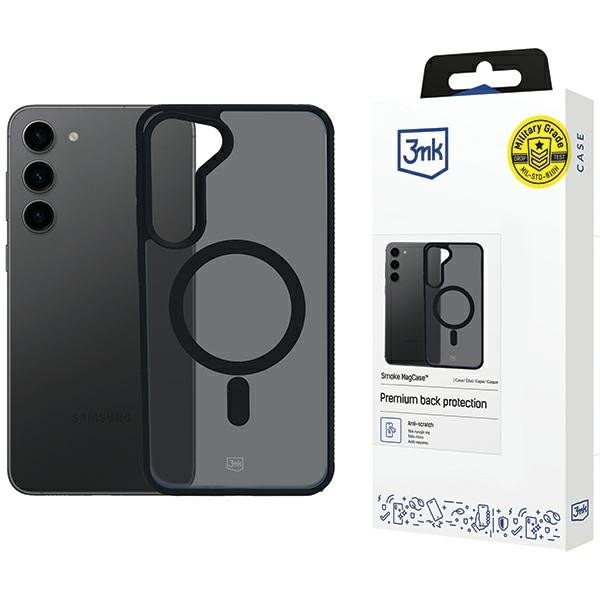 3MK MagCase Smoke Samsung Galaxy S23 5G