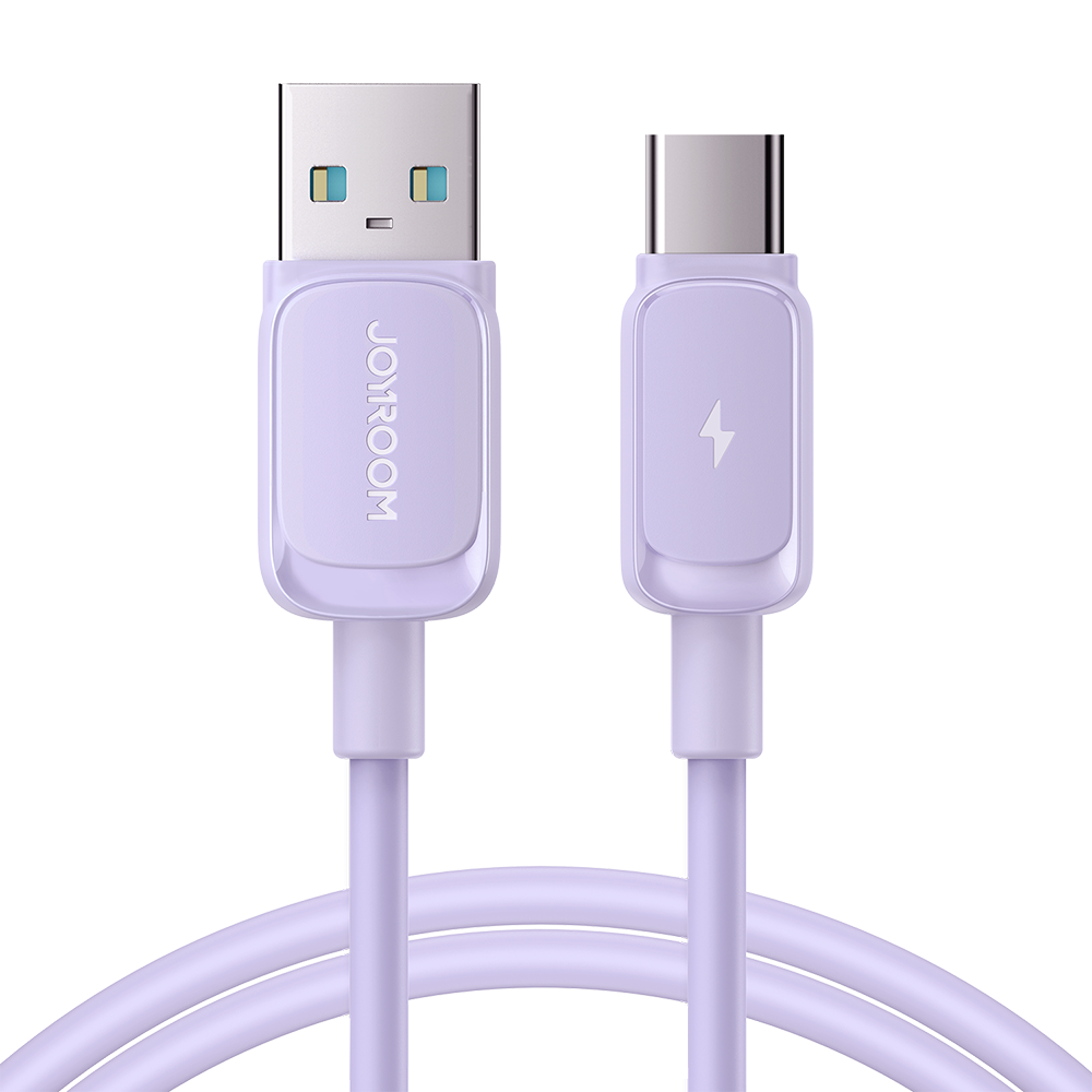 Joyroom S-AC027A14 USB-A/USB-C Cable 3A 1,2m purple