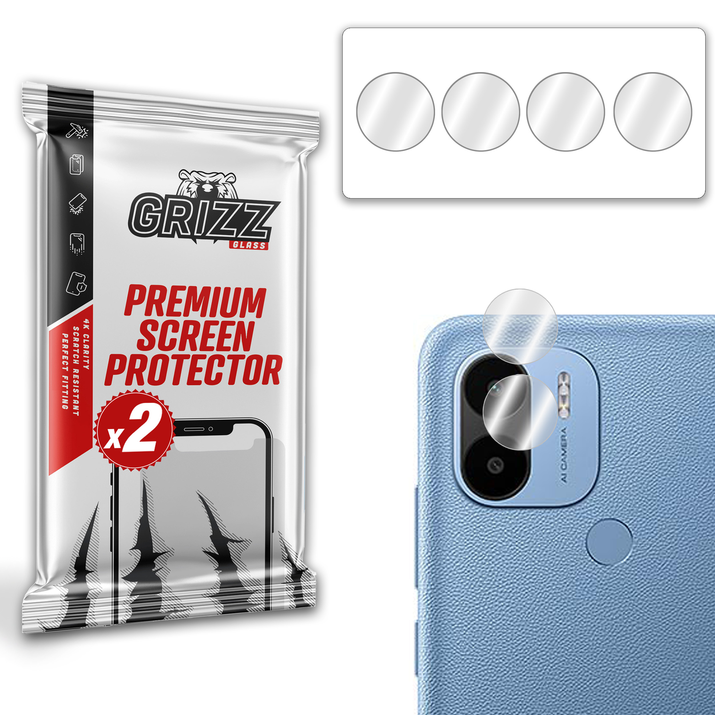 GrizzGlass HybridGlass Camera Xiaomi POCO C50