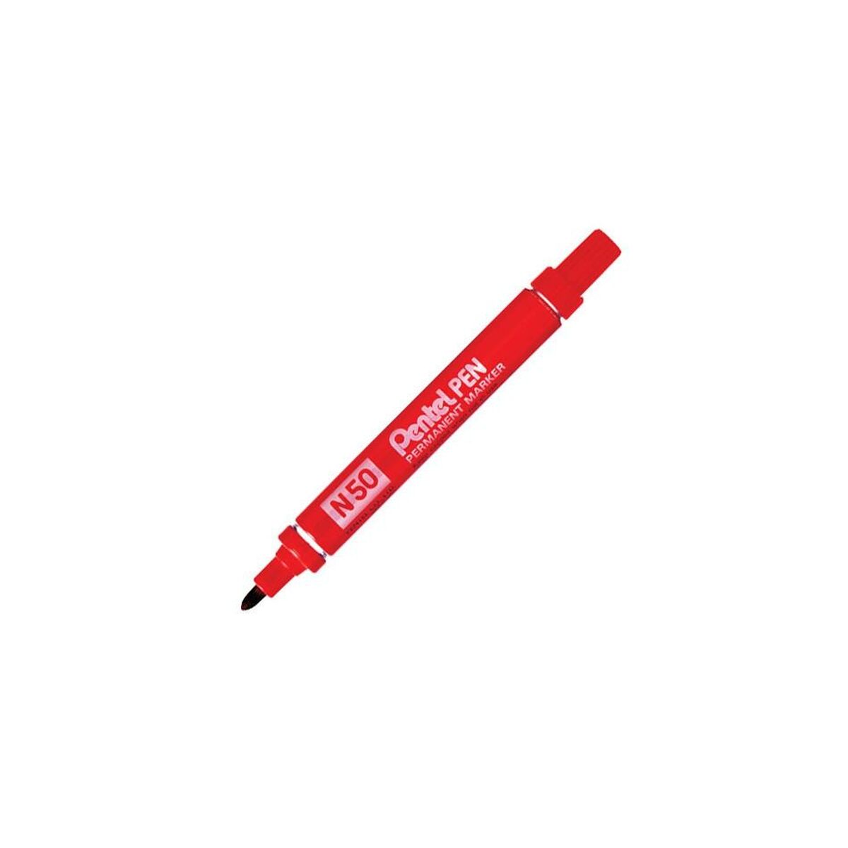 Permanent marker Pentel N50-BE Red 12 Units