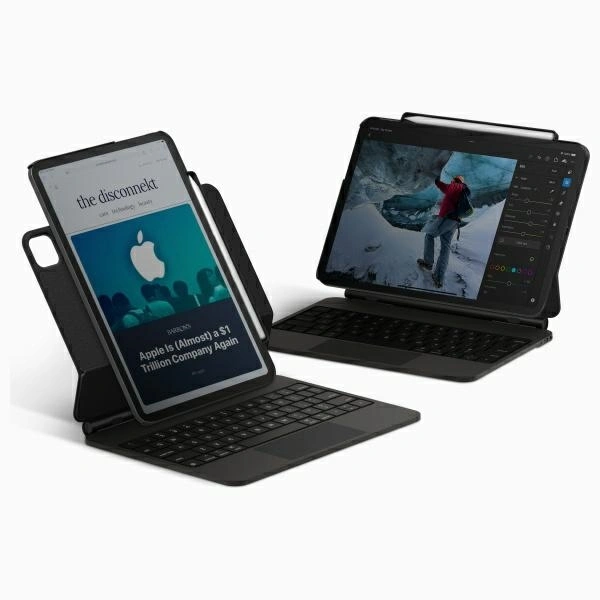 UNIQ Axel Apple iPad Air 10.9 2020/2022 (4, 5 gen) / iPad Pro 11 2021/2022 (3, 4 gen) / iPad Air 11 2024 (6 gen) black ebony