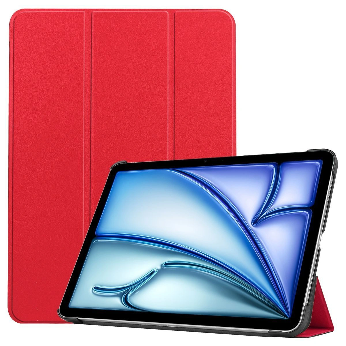Bizon Case Tab Croc Apple iPad Air 13" M2 2024 red