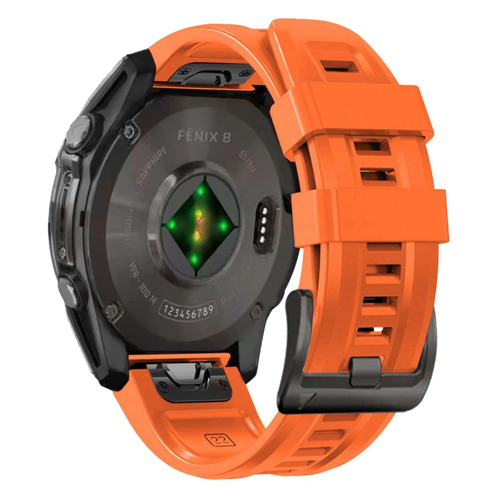 Tech-Protect Silicone Garmin Fenix 5 / 6 / 6 Pro / 7 / 8 47mm / E Orange