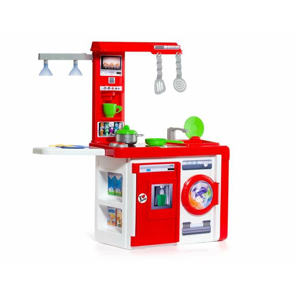 Toy kitchen Moltó Kitchen 82 x 28 x 57 cm 12 Pieces 19160