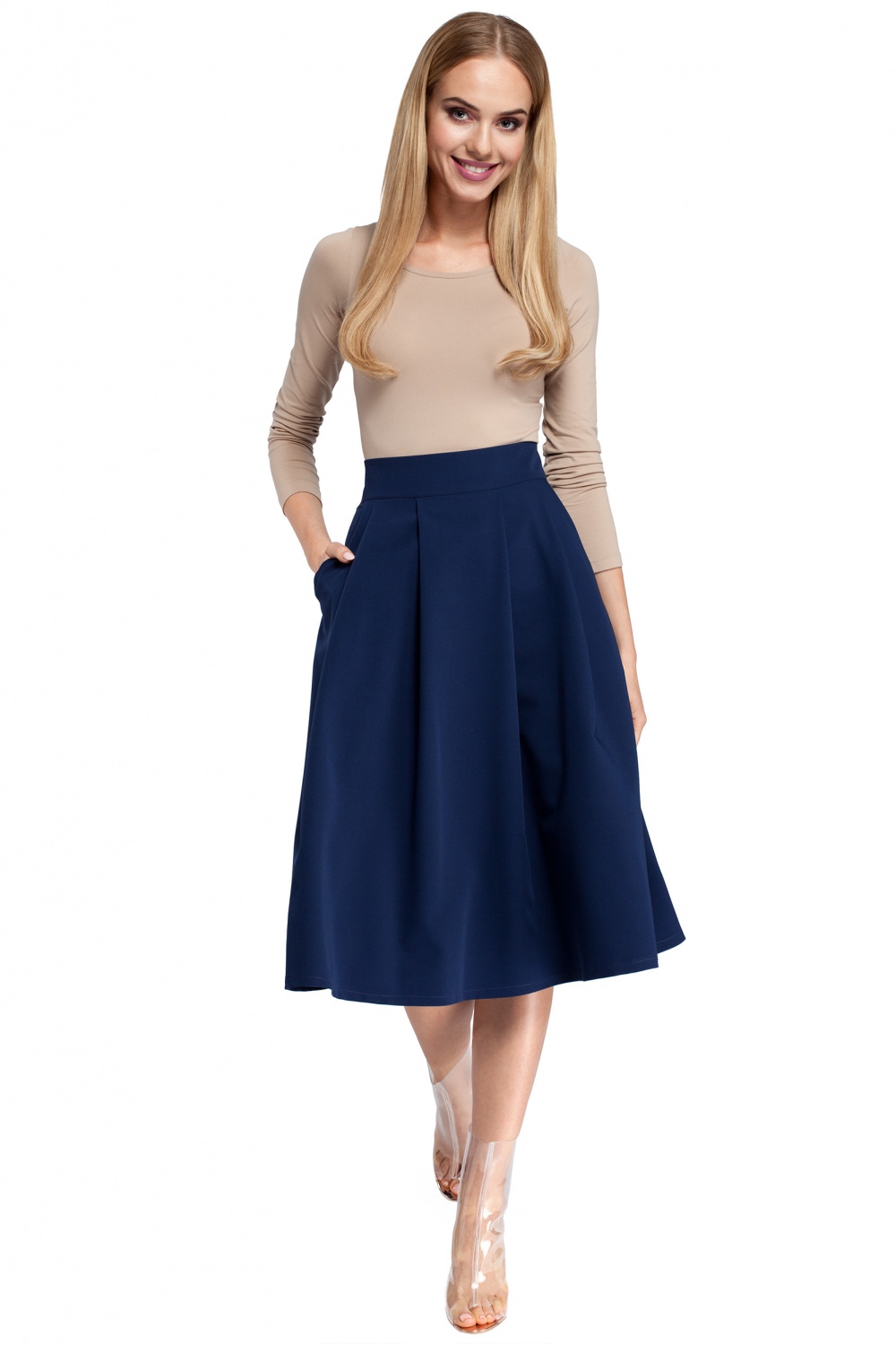 Rock model 84996 Moe marineblau Damen