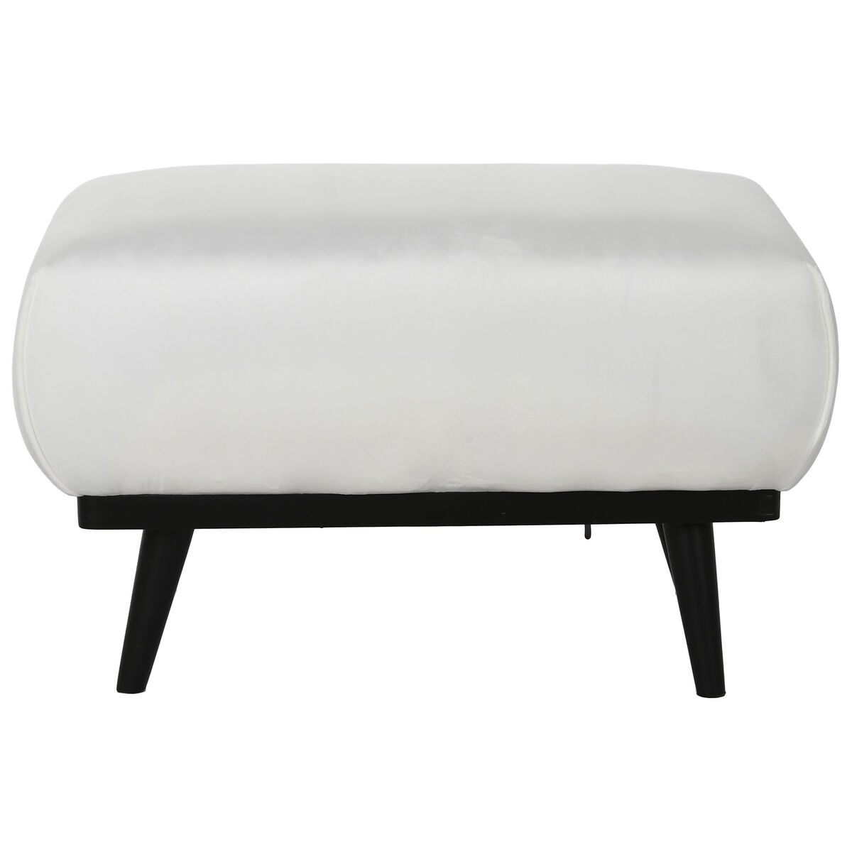 Bench DKD Home Decor White Black 70 x 50 x 42 cm