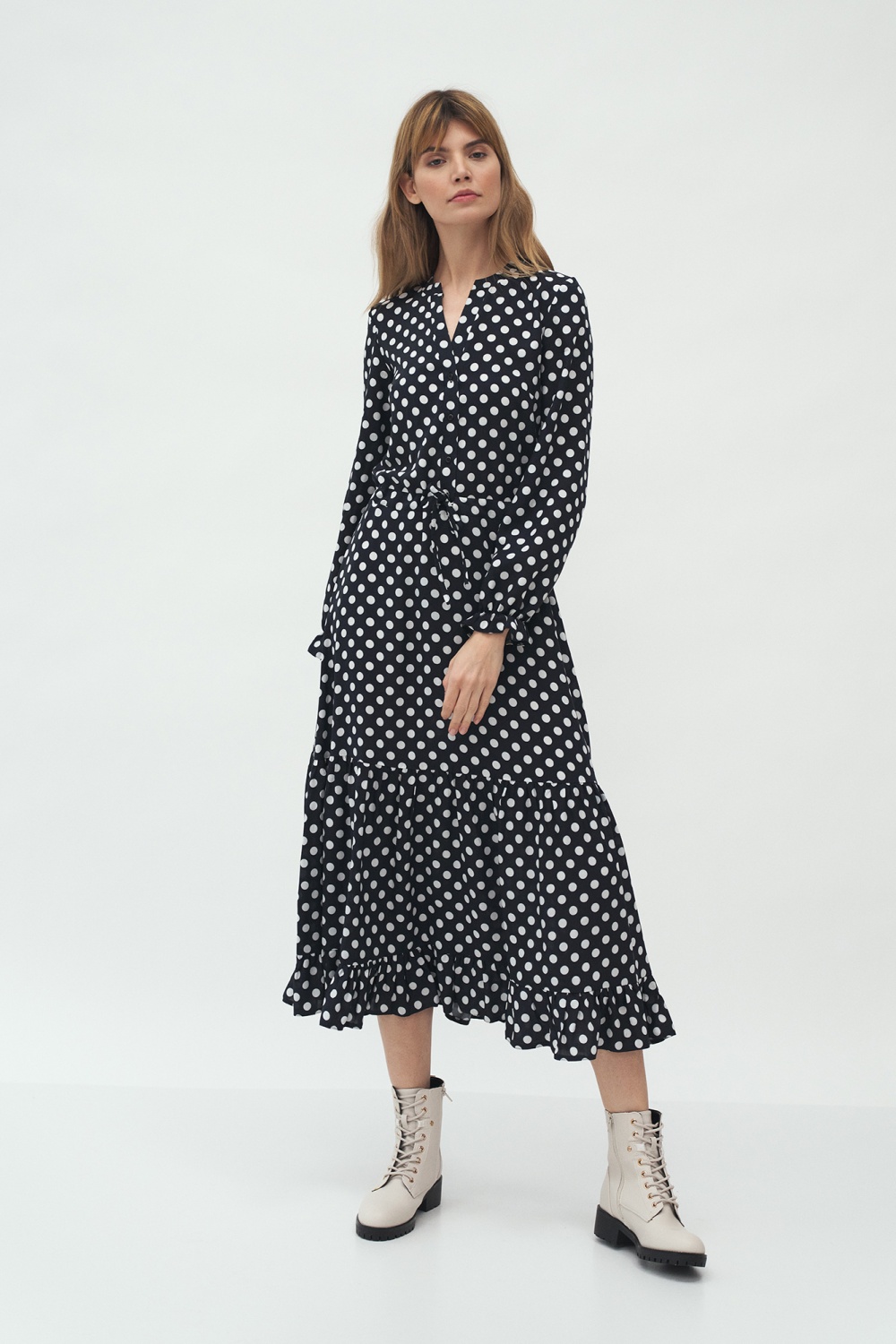 Alltagskleid model 152497 Nife schwarz Damen