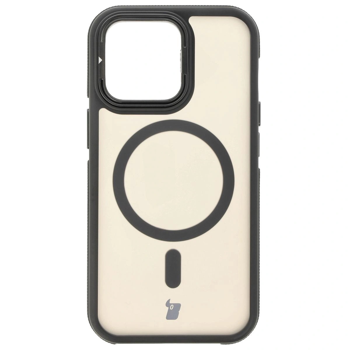 Bizon Case Eclipse Apple iPhone 13 Pro smoky with a black frame