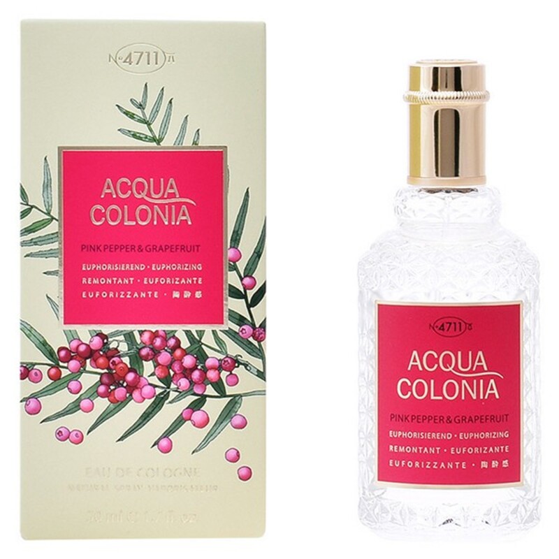 Unisex Perfume Acqua 4711 EDC Pink Pepper & Grapefruit