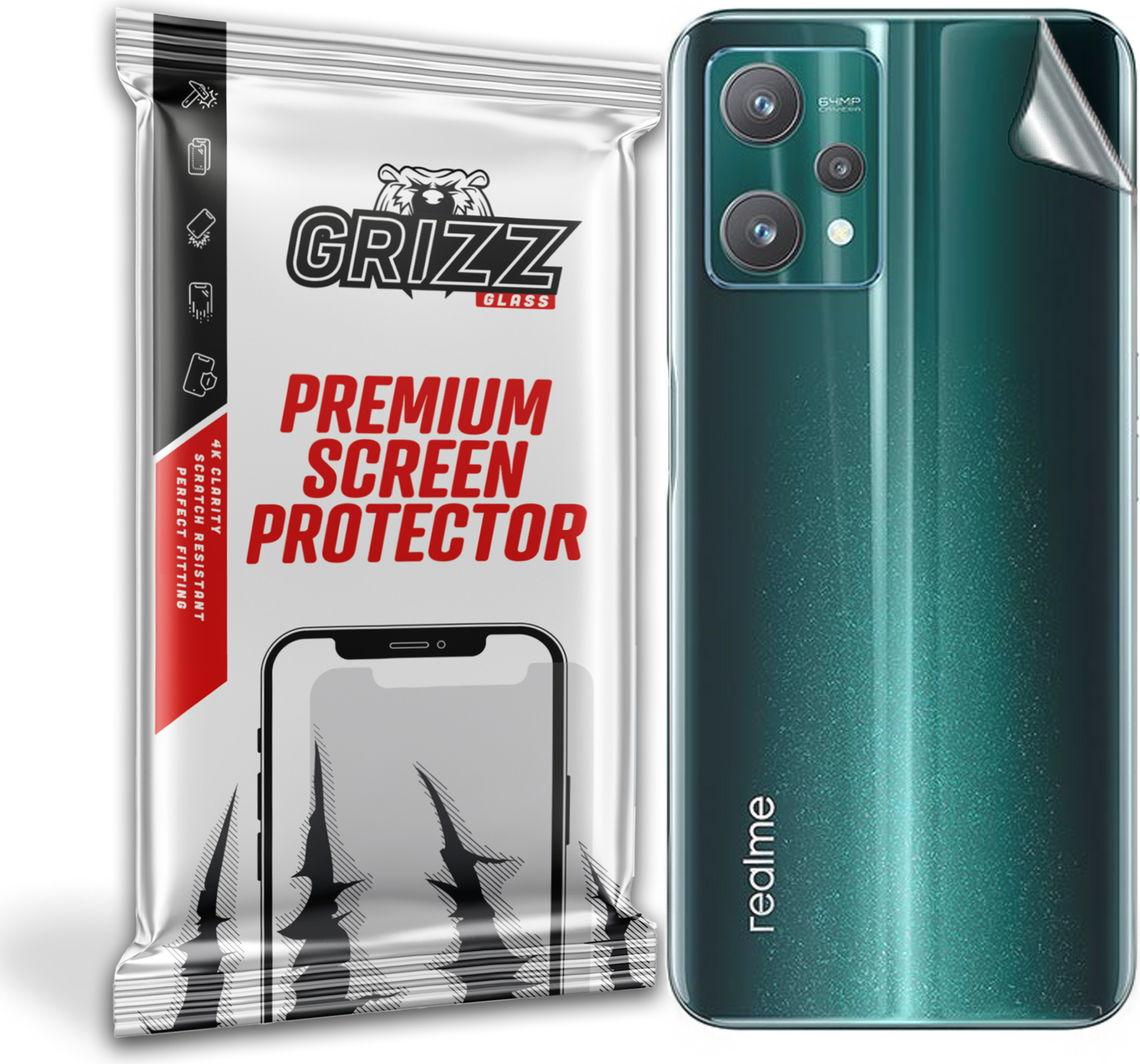 GrizzGlass SatinSkin Realme 9 Pro
