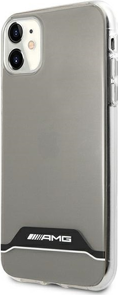 Mercedes AMG AMHCN61TCBW Apple iPhone 11 transparent hardcase Electroplate Black&White