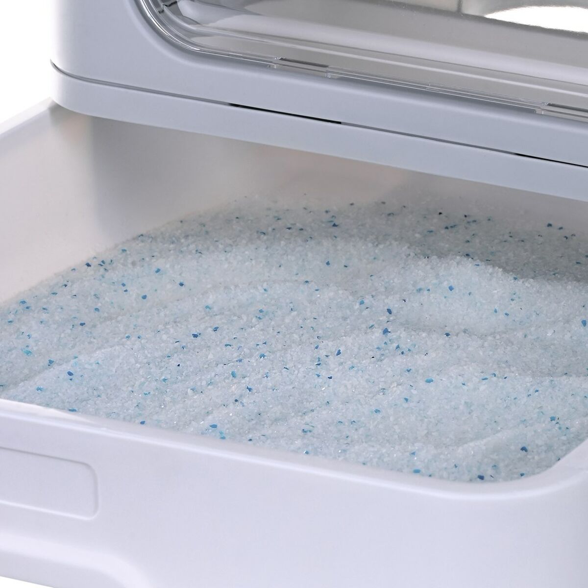 Cat Litter Box Diamentiq Yoko White Grey Plastic Cat Litter Box Diamentiq Yoko White Grey Plastic