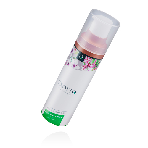 Exotiq Massage Oil Basil Citrus - 100 ml