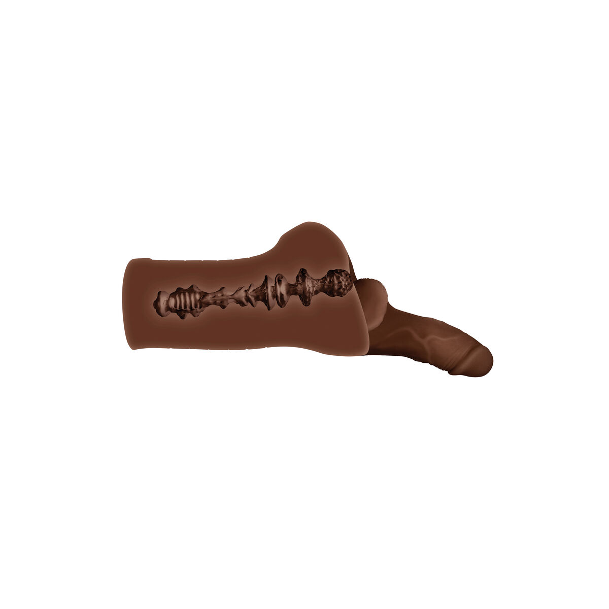 Realistic Dildo Gender X TPE Ø 4 cm Realistic Dildo Gender X TPE Ø 4 cm