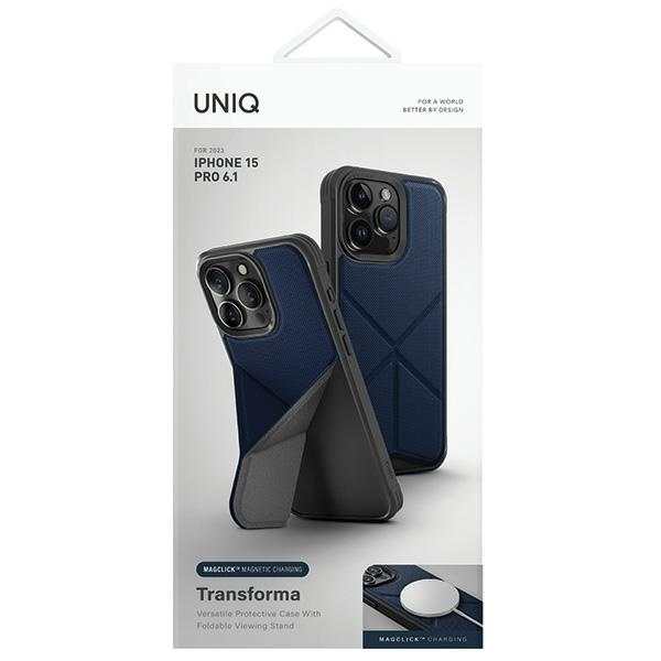 UNIQ Transforma Apple iPhone 15 Pro MagClick Charging electric blue