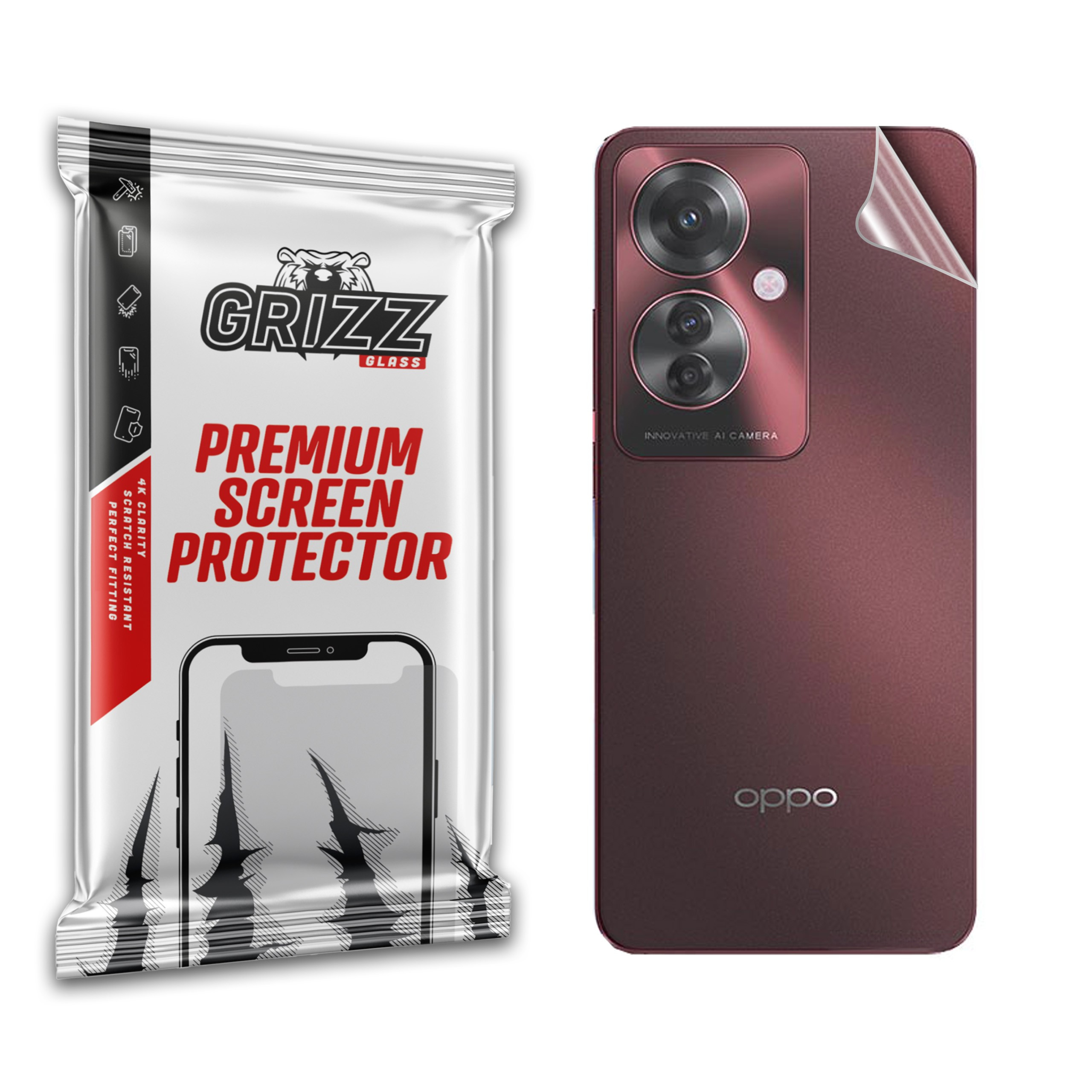 GrizzGlass SatinSkin Oppo F25 Pro