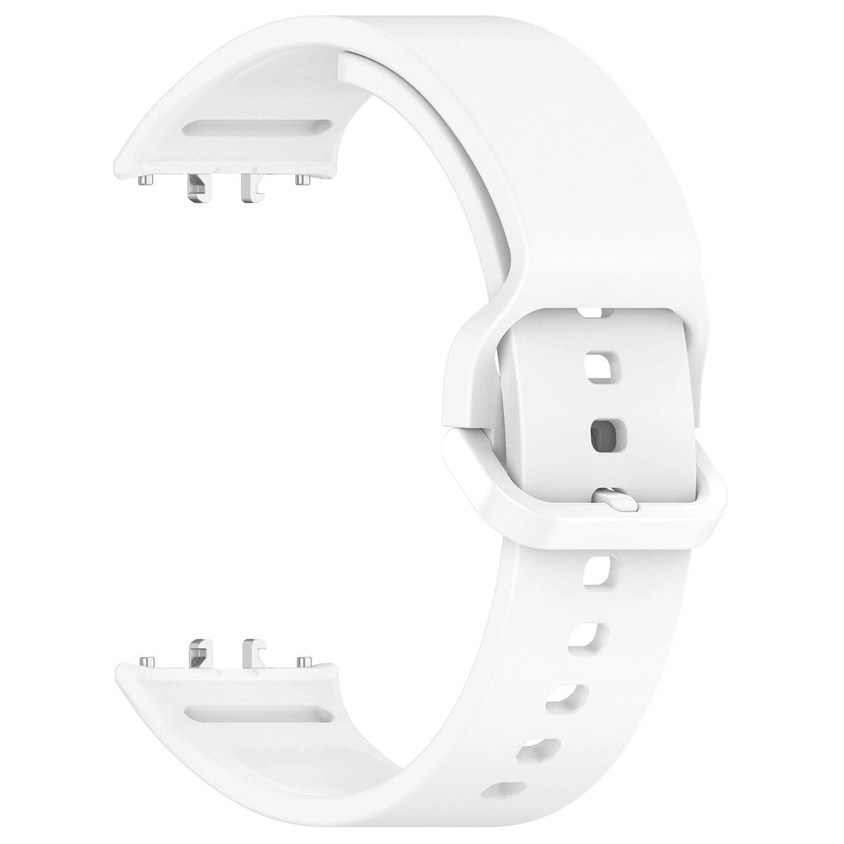 Bizon Strap Watch Silicone Samsung Galaxy Fit 3 white