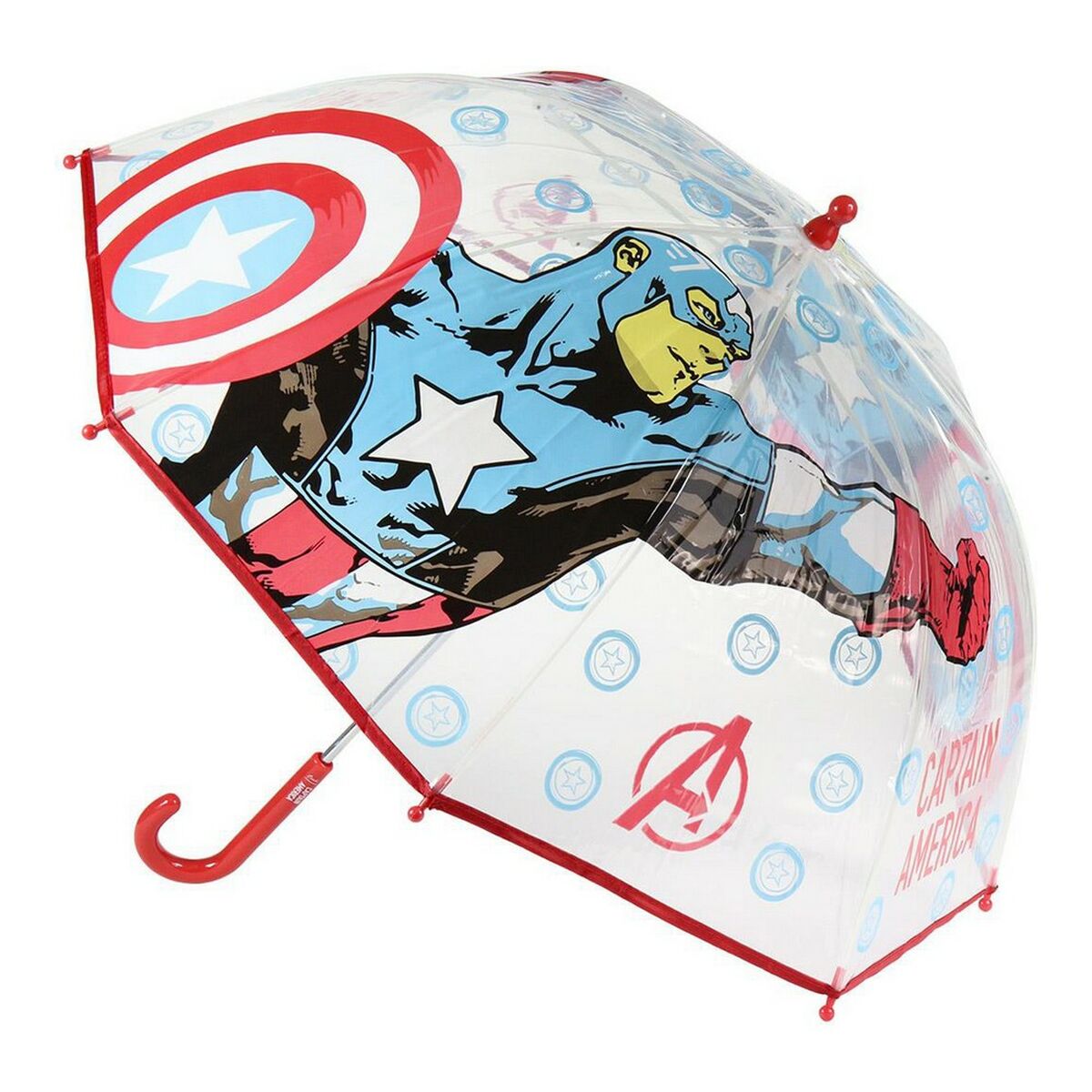 Regenschirm The Avengers Rot (Ø 71 cm)