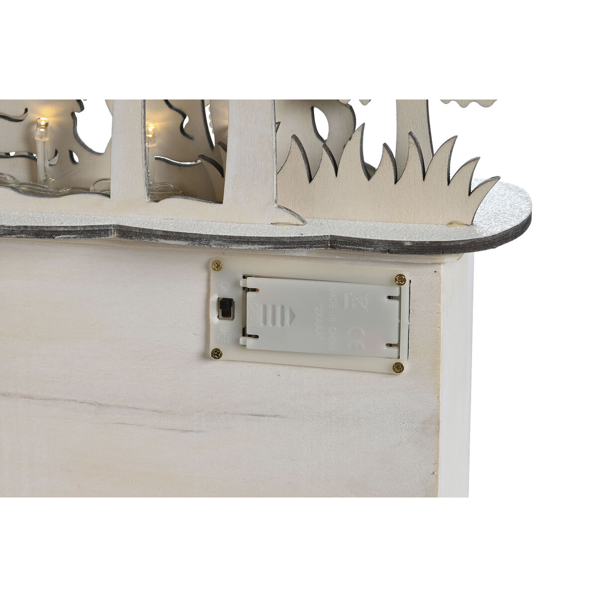 Advent Calendar DKD Home Decor Wood 34 x 8,5 x 36,5 cm (2 Units)
