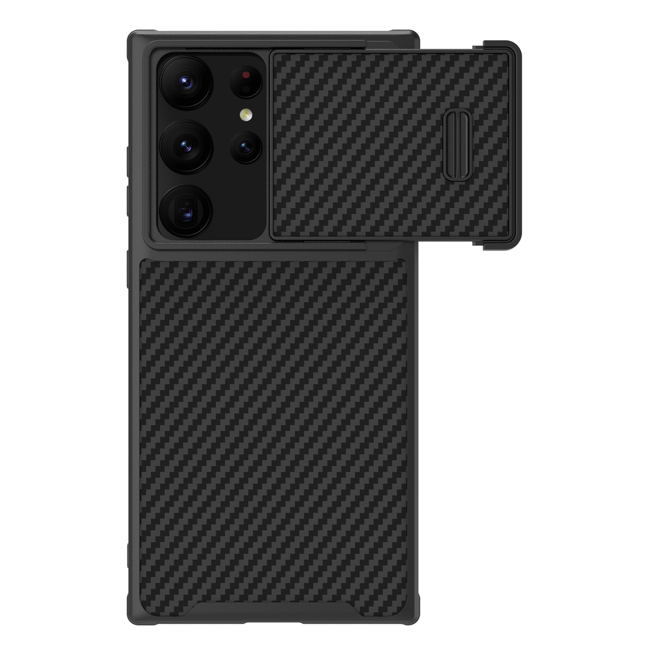 Case Nillkin Synthetic Fiber S Samsung Galaxy S23 Ultra black