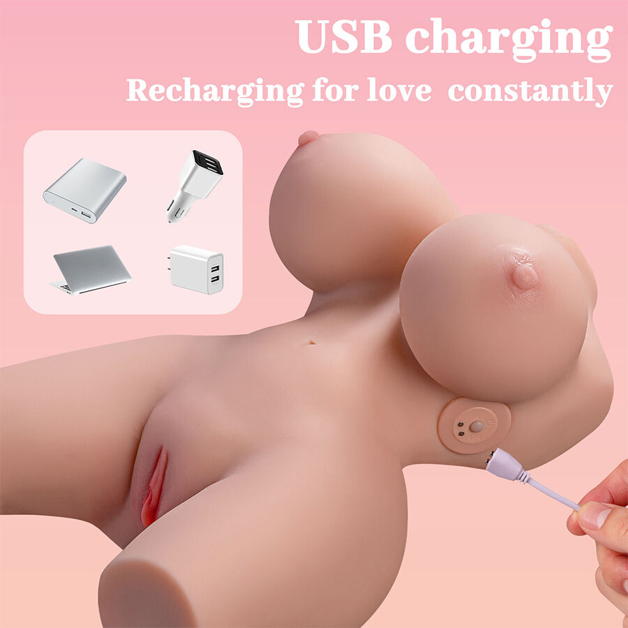 XISE - FRIEDA REALISTIC FEMALE TORSO WITH VIBRATION 36 CM XISE - FRIEDA REALISTIC FEMALE TORSO WITH VIBRATION 36 CM