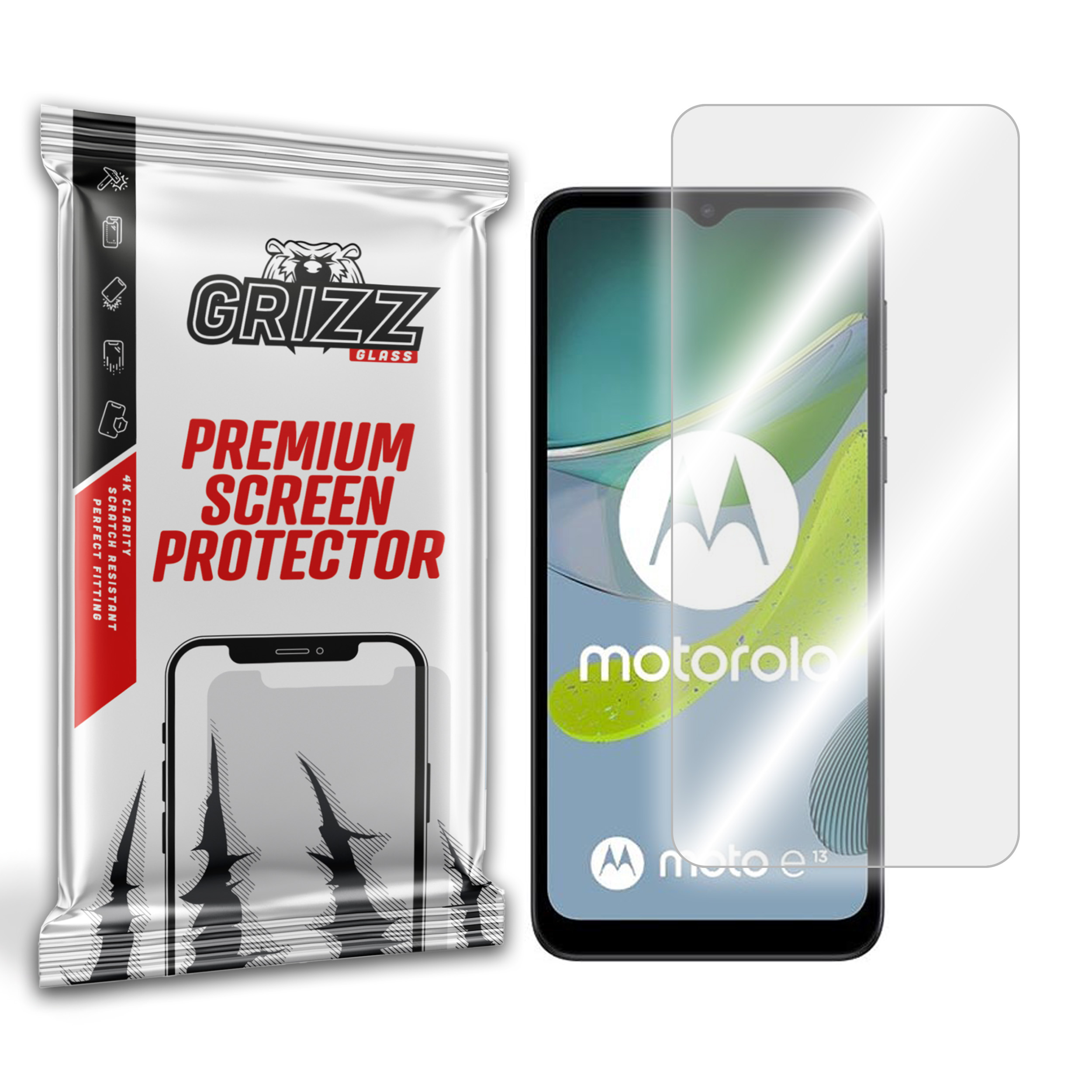 GrizzGlass HybridGlass Motorola Moto E13
